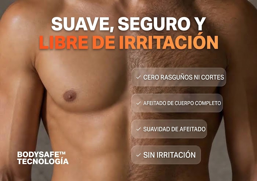 Kit de Rasurado FlexSeries Pro® 5 en 1 para Cabeza, Rostro y Cuerpo